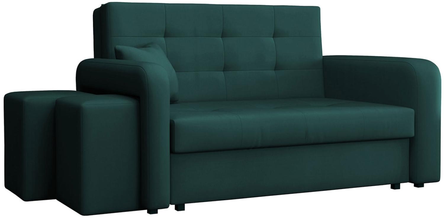 Schlafsofa Viva Home II, Nische für Hocker auf der linken Seite, Farbe: Manila 37 Bild 1