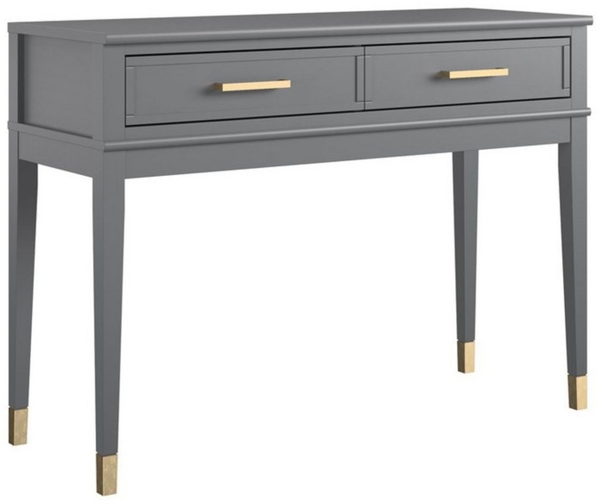 loft24 Konsolentisch Westerleigh, schmaler Tisch, Dielentisch, Flurtisch, 2 Schubladen, Breite 105 cm Bild 1