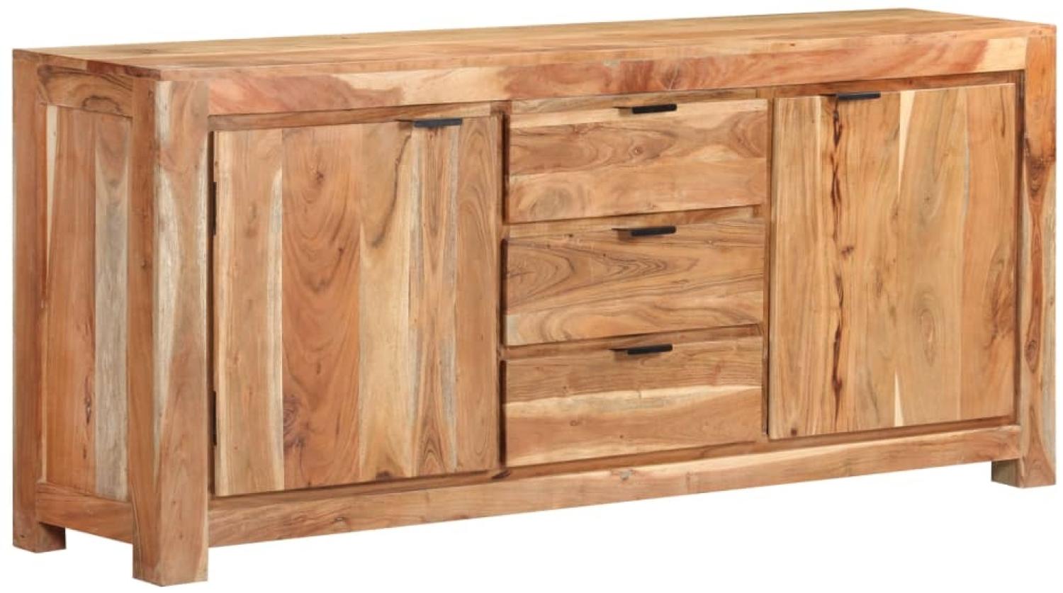 vidaXL Sideboard 175x40x75 cm Akazie Massivholz 320397 Bild 1