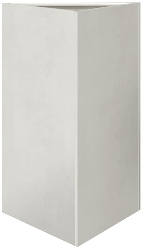 vidaXL Pflanzkübel Dreieckig 50x43x75 cm Edelstahl 851179 Bild 1