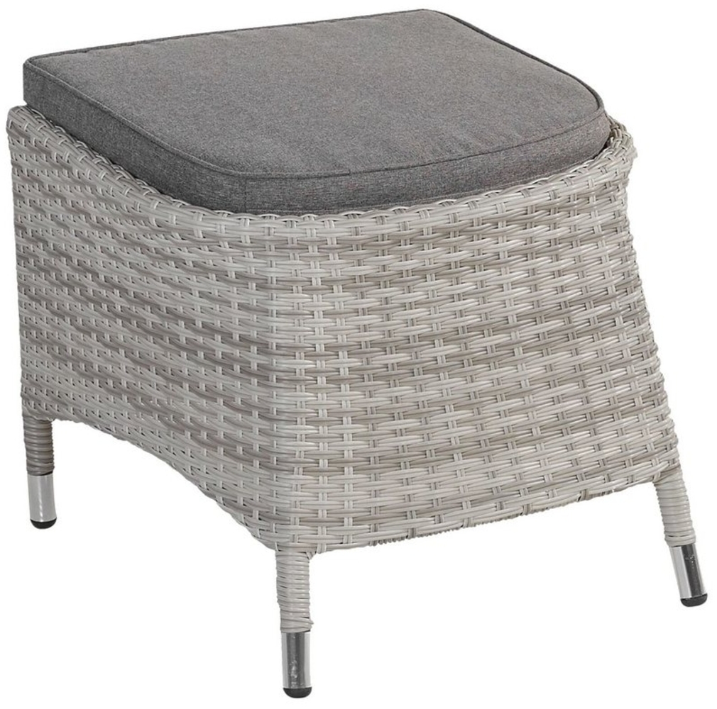 LC Garden Gartenlounge-Hocker Hocker Fußbank Roma Dining natur Bild 1