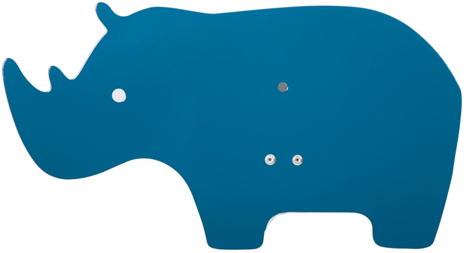 Roommate Rhino Lampe Blue Blau Bild 1