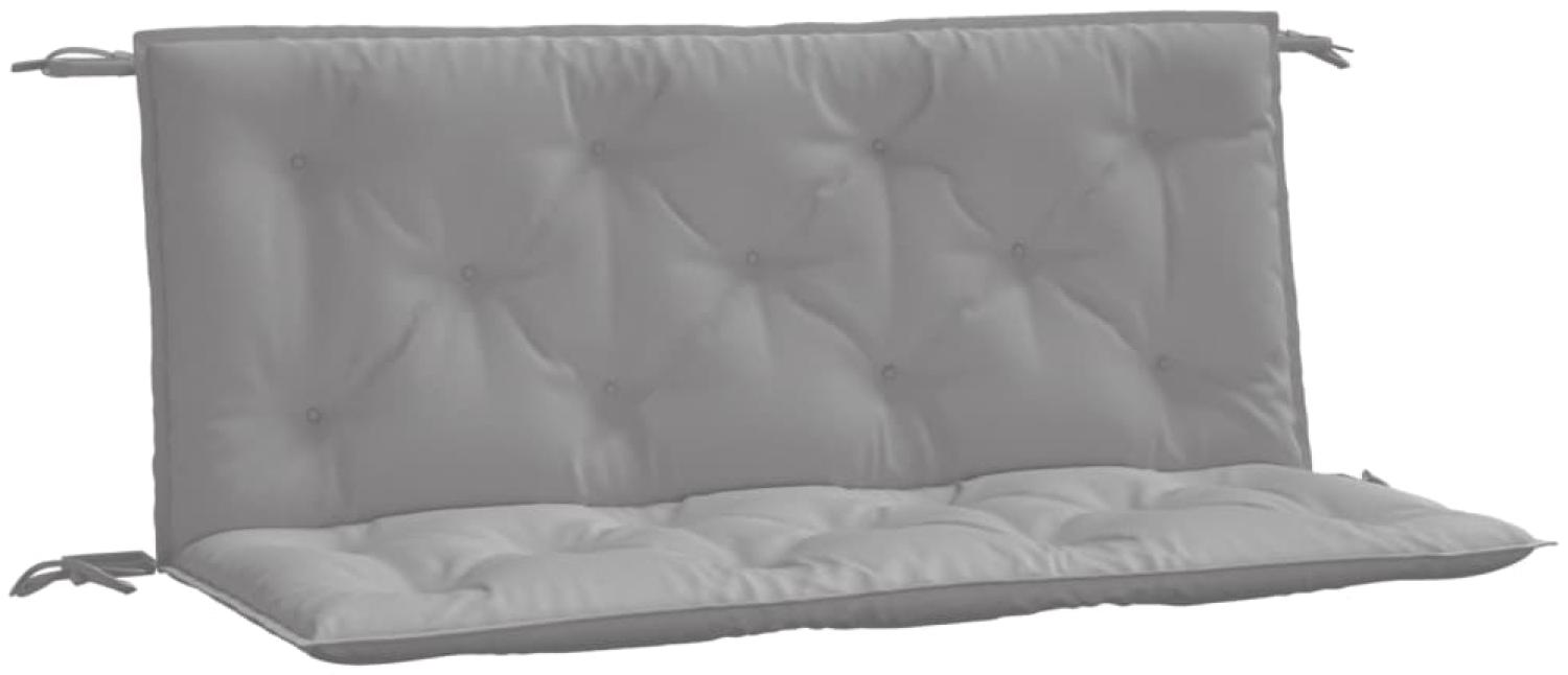 vidaXL Gartenbank-Auflagen 2 Stk. Grau 120x50x7 cm Oxford-Gewebe 361679 Bild 1