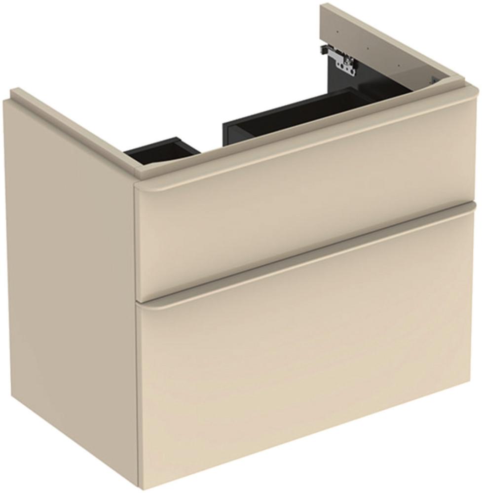 GEBERIT SMYLE SQUARE Waschbeckenunterschrank 73,4 cm breit, Beige Bild 1