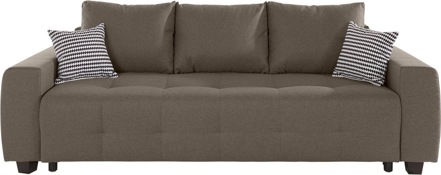 COLLECTION AB Schlafsofa Bella, mit Bettfunktion und Bettkasten, inkl. loser Rücken- und Zierkissen Bild 1