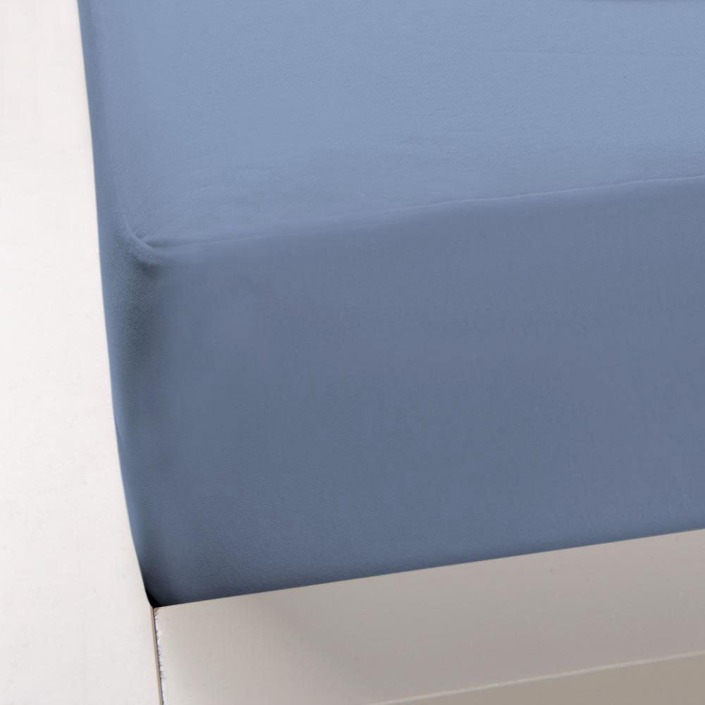 Formesse Bella Donna Boxspring Spannbettlaken Alto|180x200 - 200x220 cm| blaugrau Bild 1