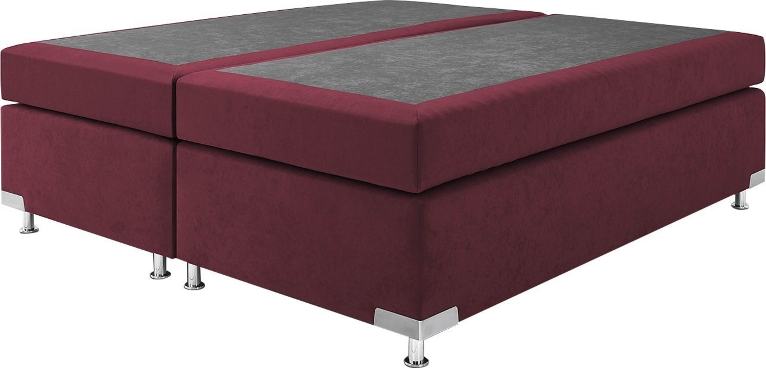 Westfalia Schlafkomfort Boxspringbett Holland, ohne Kopfteil, frei im Raum stellbar Bild 1