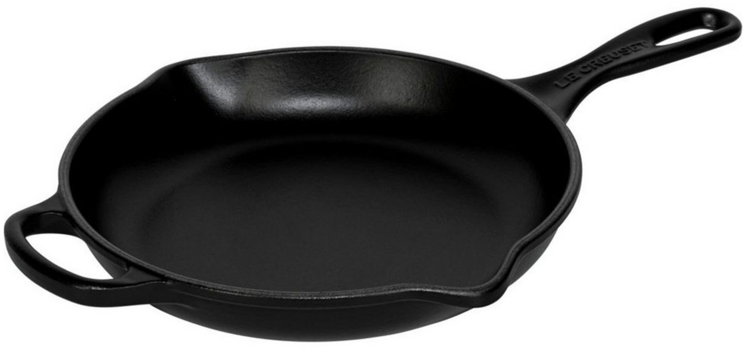 Le Creuset Brat- und Servierpfanne, Gusseisen schwarz, 23 cm Bild 1