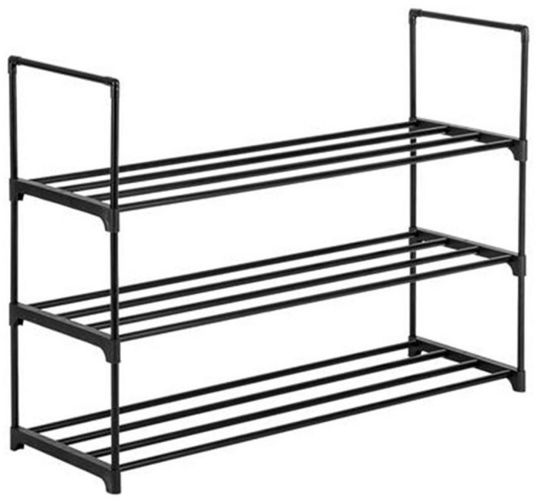 XDeer Schuhregal 3 Tiers Schuhregal,Shoe Rack,Shoe Tower Shelf Storage Organizer, für Schlafzimmer, Diele, Flur und Schrank Bild 1