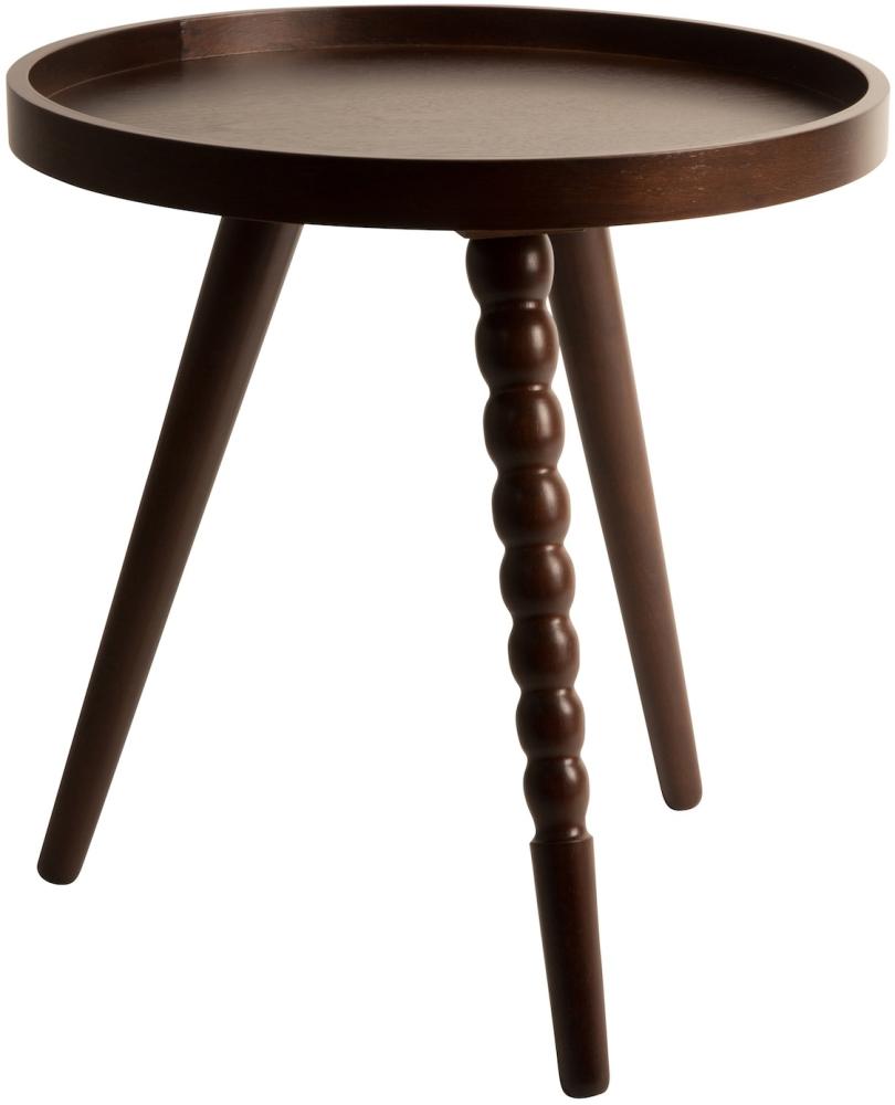 Beistelltisch 'Arabica S', MDF Walnussfunier, Ø 40 cm Bild 1