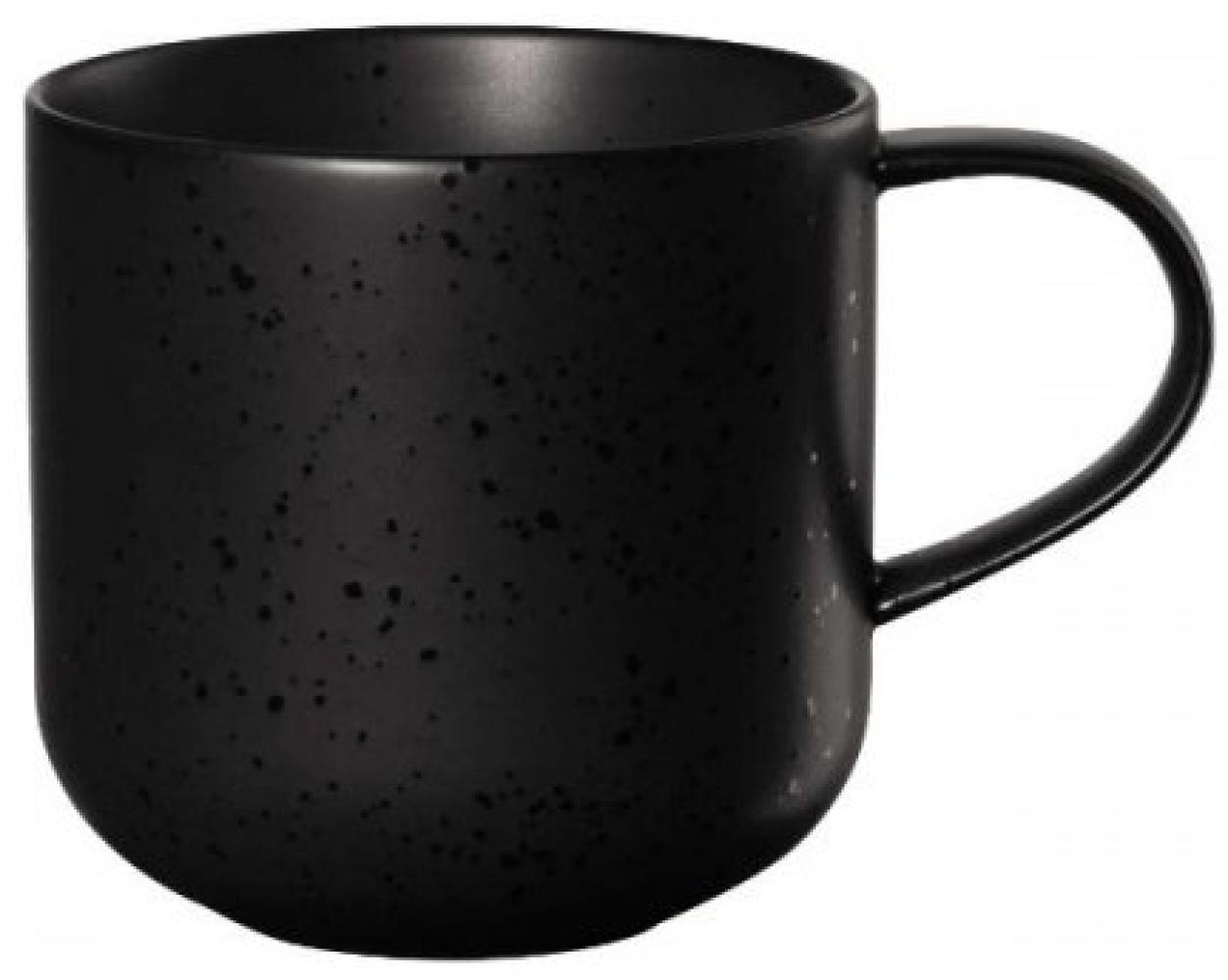 ASA Selection coppatea Henkelbecher kuro, Becher, Tasse, Porzellan, Schwarz matt, 400 ml, 19100190 Bild 1