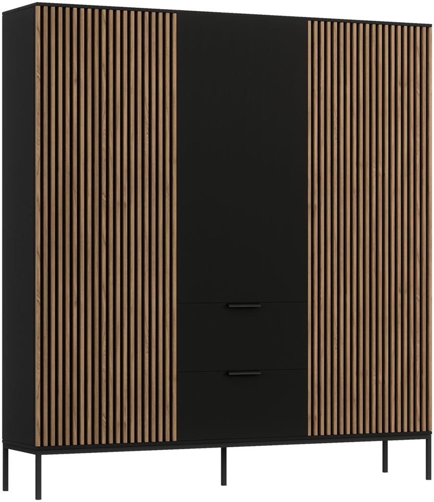 Meorati, Schrank, Vitrine, Schwarz Bild 1
