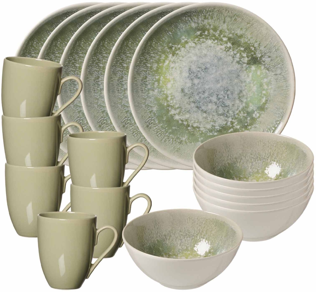 Ritzenhoff & Breker Cecina Frühstücks-Set 18-teilig Jade Bild 1