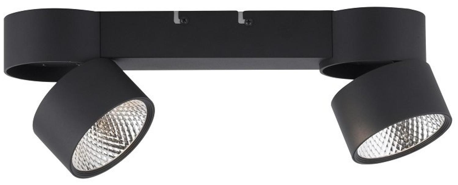 Paul Neuhaus 6452-18 PURE-NOLA LED Deckenleuchte 2-flammig schwarz Bild 1