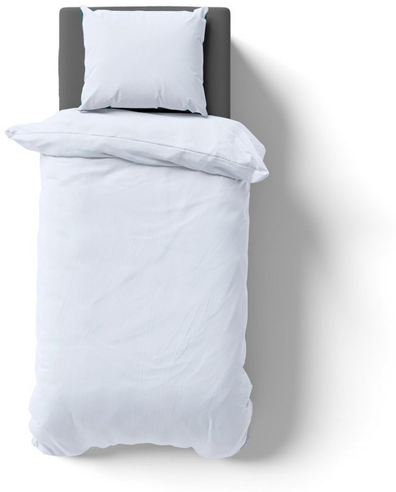 Hometex Premium Textiles Bettwäsche Mikrofaser Bettwäsche, Allergiker geeignet, besonders schwer und in verschiedenen Farben Bild 1