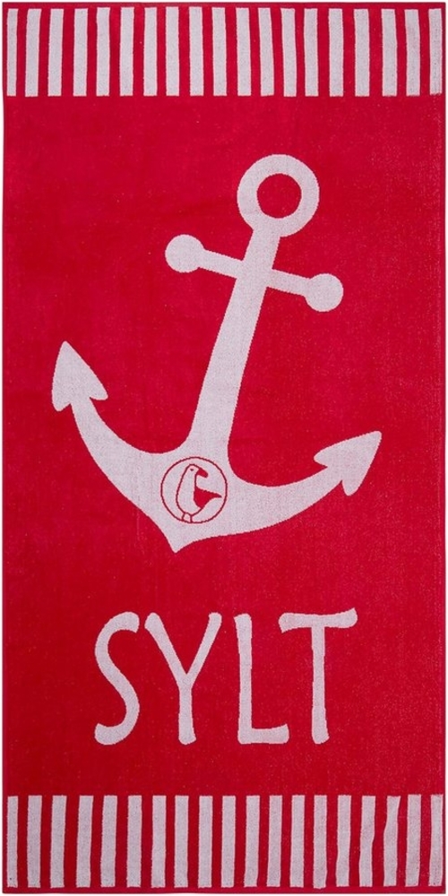 Schietwetter Strandtuch Unisex Strandhandtuch "Sylt" 180x88cm, Stoff, schnelltrocknend Bild 1