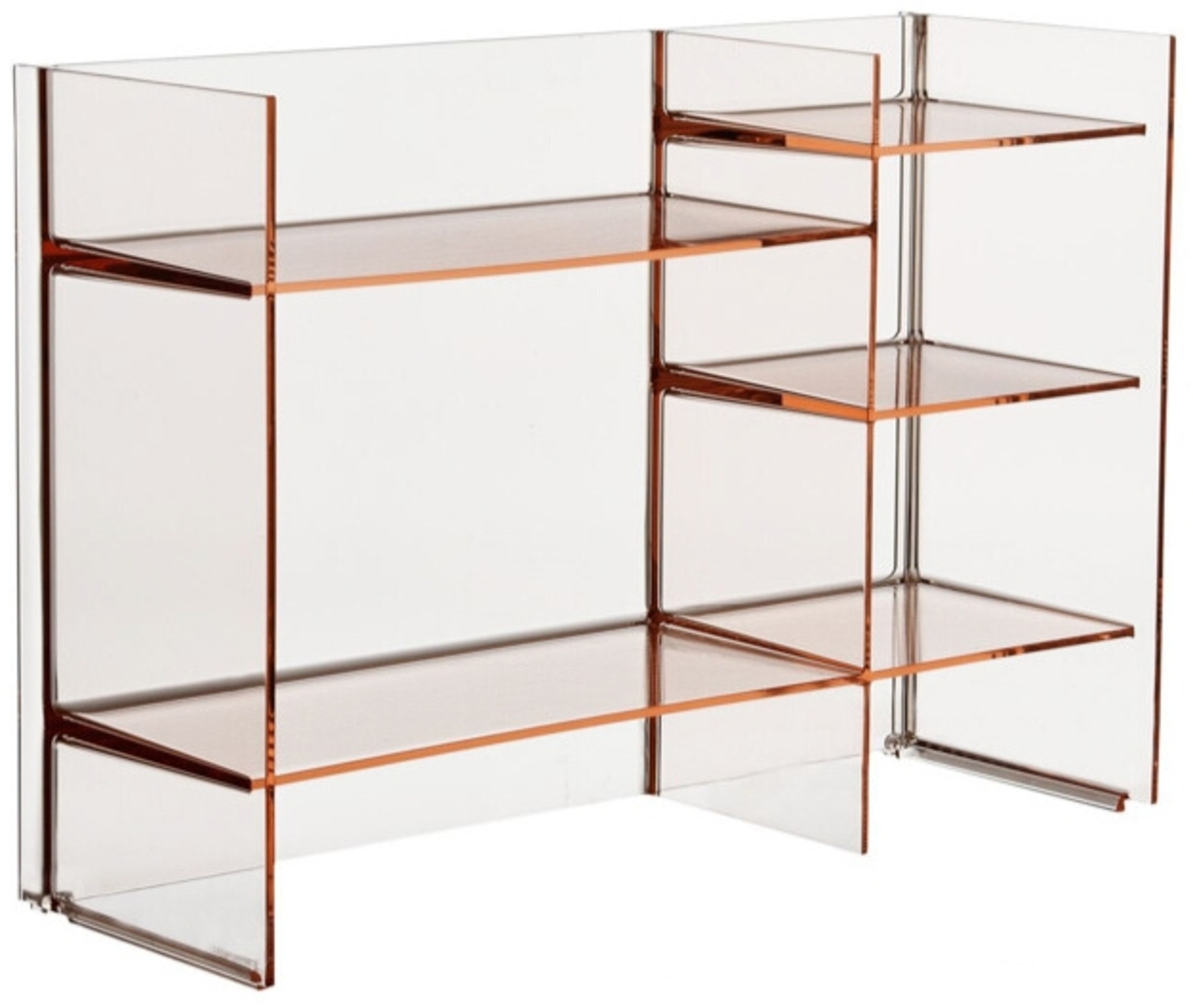 Kartell Sound-Rack Regal, Plastik, pink, 26 x 75 x 53 cm Bild 1