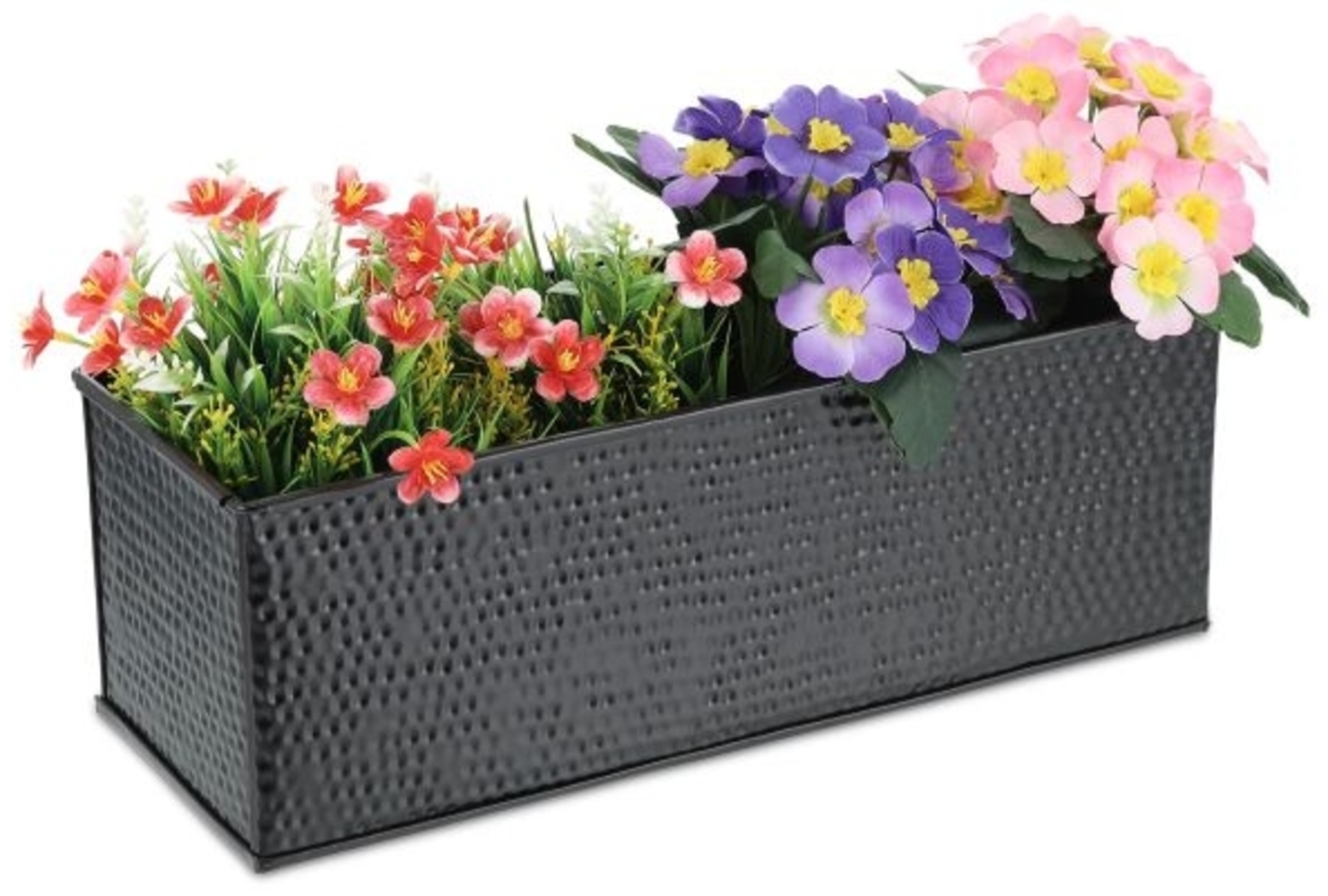 Schwarzer Blumenkasten Bild 1