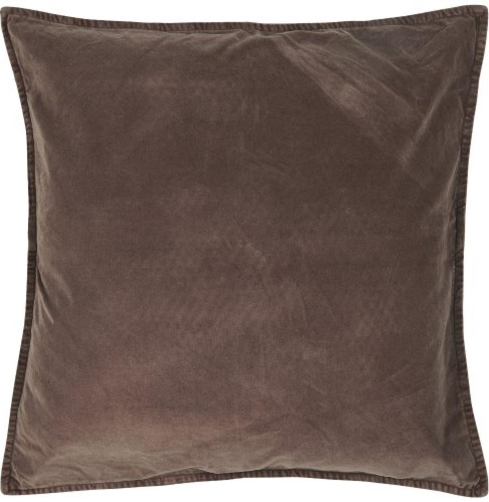 Ib Laursen Kissenbezug Velours Nutmeg (52x52cm) 6230-62 Bild 1