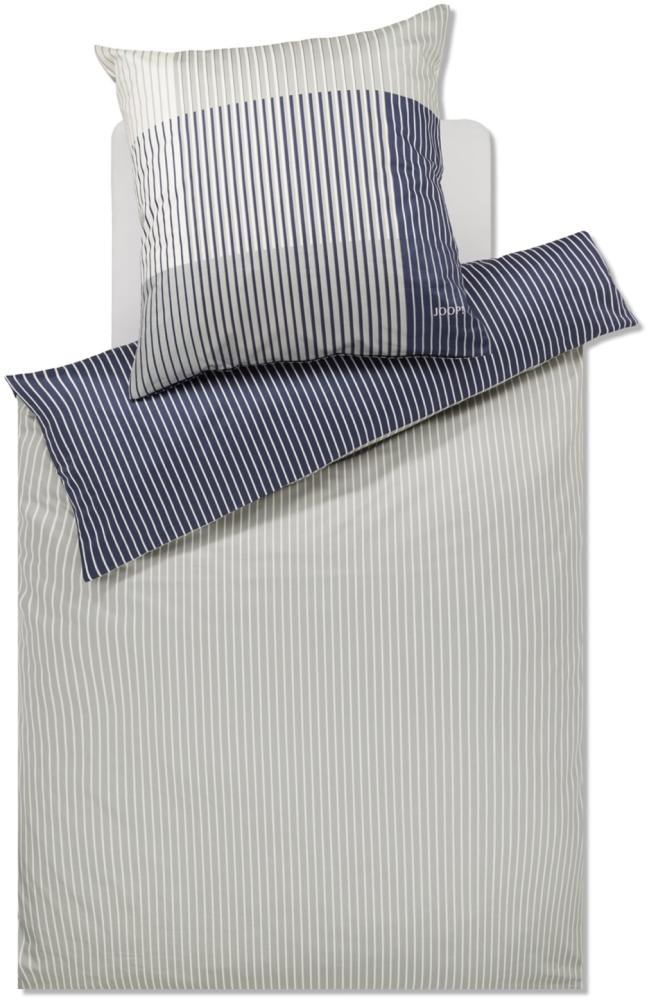 JOOP! Bettwäsche Divided 4113 04 Salbei Mako Satin 240 x 220 + 2x 80 x 80 cm Bild 1