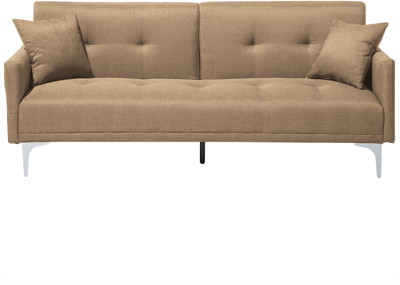 Schlafsofa 3-Sitzer Polsterbezug beige LUCAN Bild 1