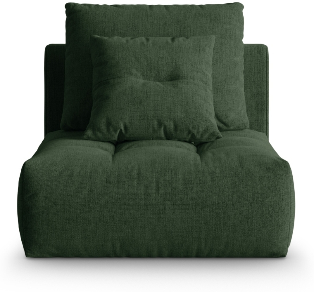 Micadoni Armloses Modul Bloom Strukturierter Stoff City Moßgrün Bild 1