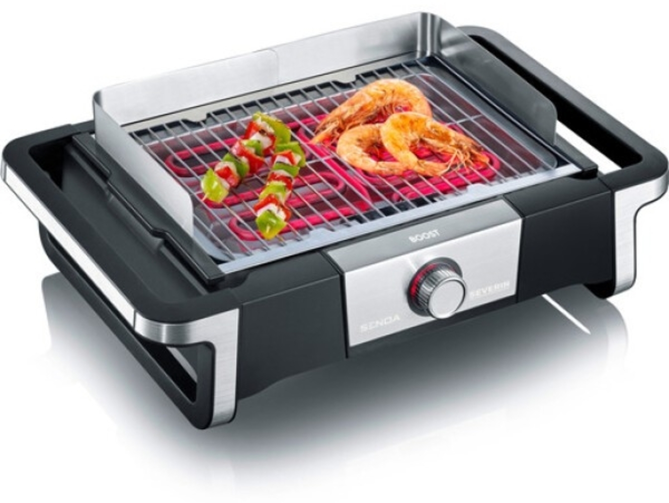 Severin SENOA GRILL BARBEC. INOX 500° (PG 8113 GR) Bild 1