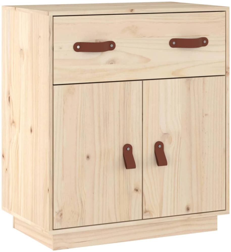 Sideboard 65,5 x 40 x 75 cm Massivholz Kiefer [820127] Bild 1