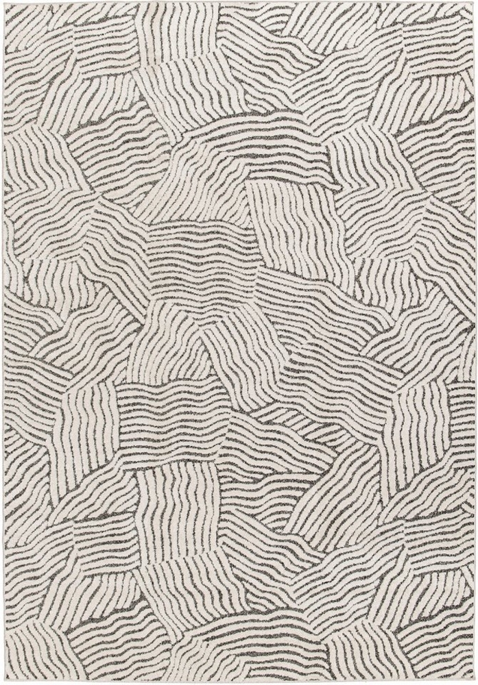 OTTO home Teppich Segovia, Supersoft, 3D- Design, weiche Haptik, modernes Design, rechteckig, Höhe: 9 mm, Hoch-Tief-Struktur, Wohnzimmer, Esszimmer, Schlafzimmer Bild 1