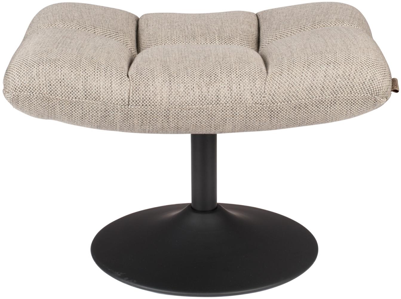 Hocker - Lounge - Hellgrau Bild 1