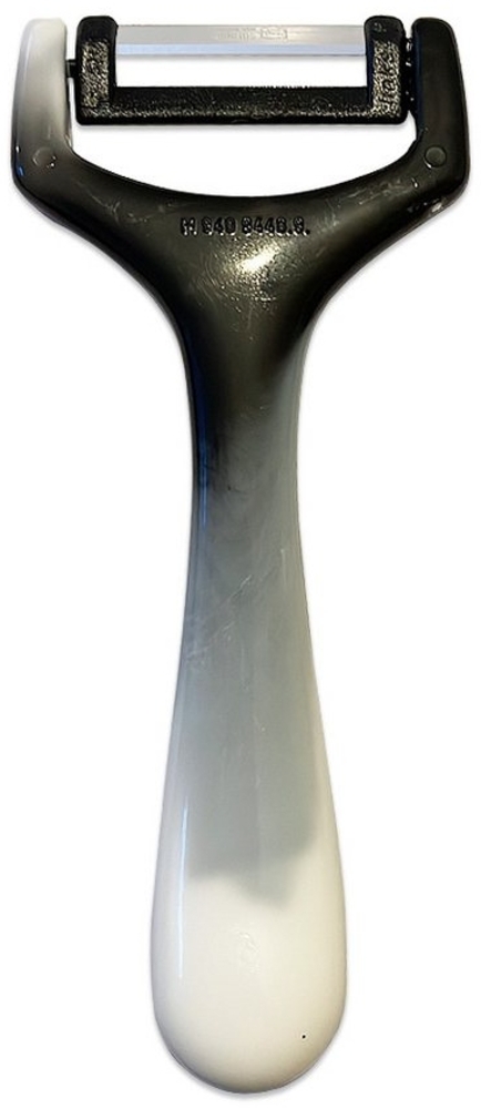 SMI Sparschäler Sparschäler Solingen Kartoffelschäler Gemüseschäler Universalschäler, (1-tlg), Extra scharf Schwarz-Weiß Bild 1