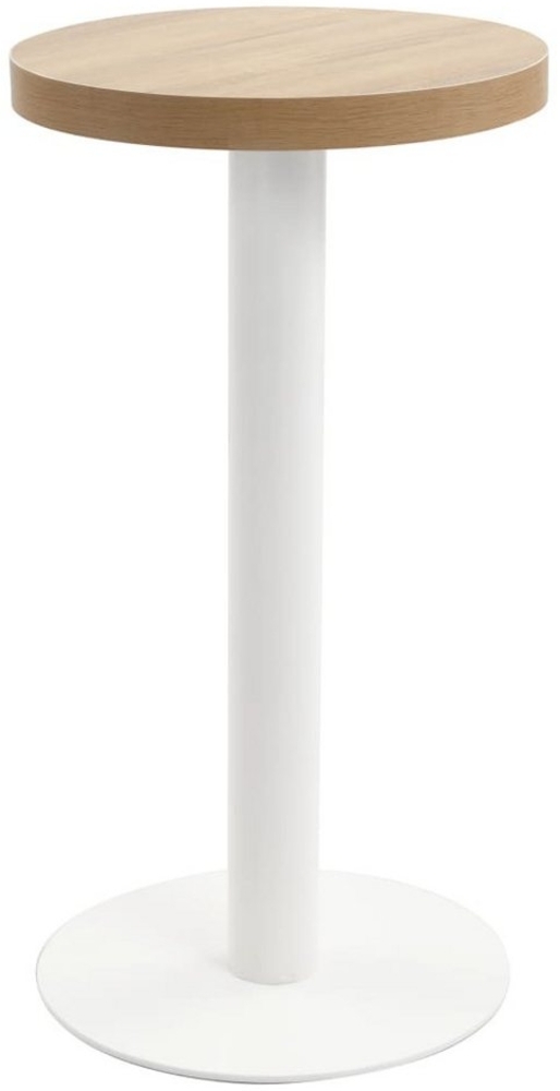 vidaXL Bistrotisch Hellbraun 40 cm MDF 286414 Bild 1