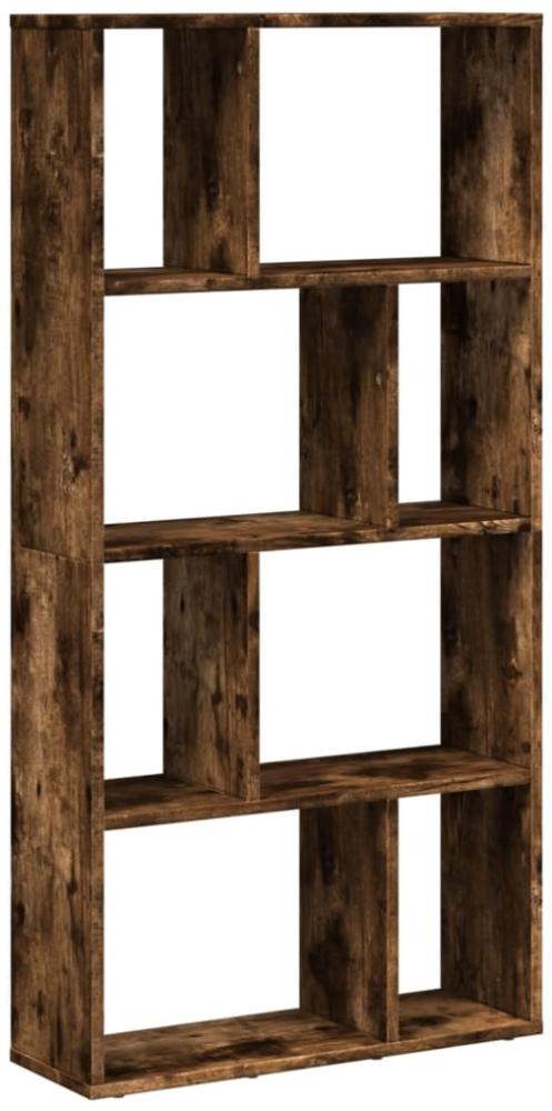 vidaXL Bücherregal Räuchereiche 60x20x120 cm Holzwerkstoff 858151 Bild 1