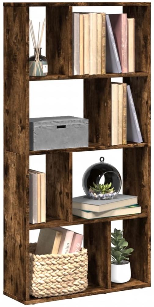 vidaXL Bücherregal Räuchereiche 60x20x120 cm Holzwerkstoff 858151 Bild 1