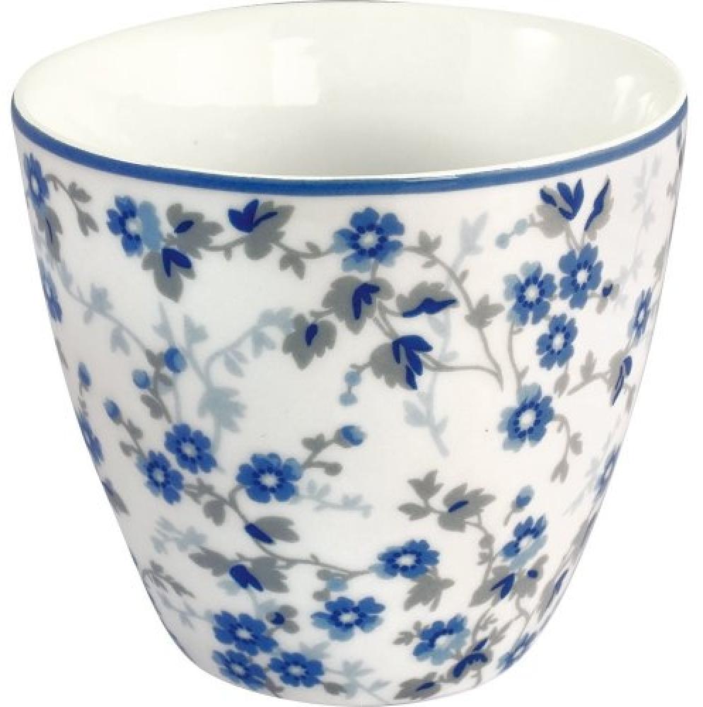 Greengate Latte Cup Monica Dusty Blue (300ml) STWLATMON2806 Bild 1