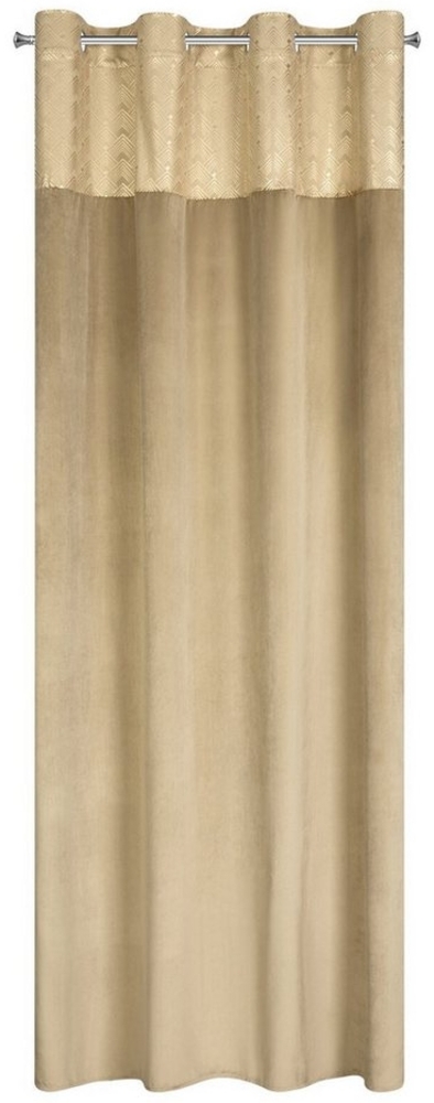 Design91 Vorhang Ösenvorhang ELEN, prächtige Vorhänge, Ösen, Samt, Velour Bild 1