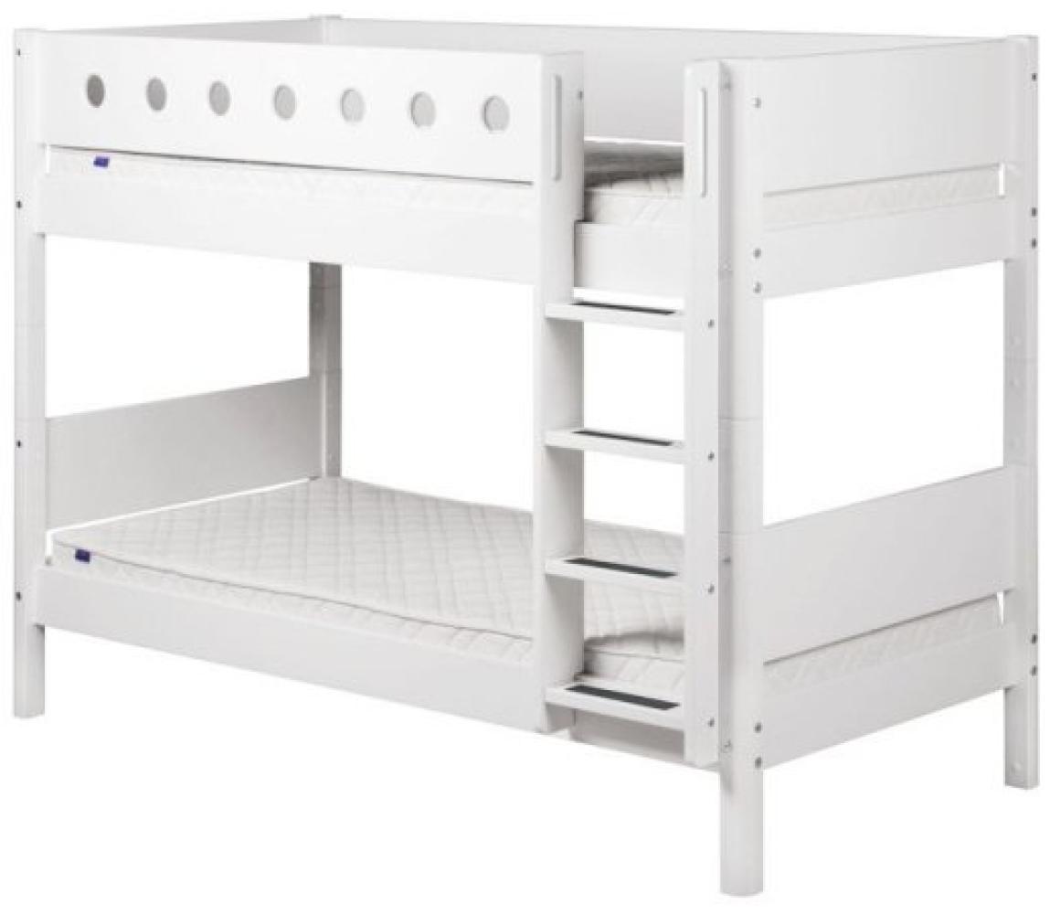 Flexa 'White' Etagenbett weiß, 90x190 cm Bild 1