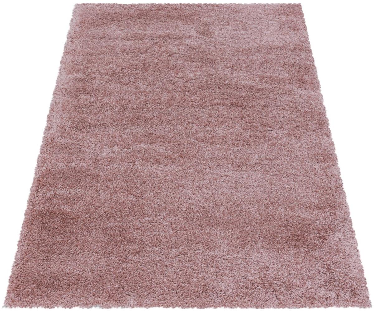 Soft-Shaggy Teppich FLUFFY ROSE 80 X 150cm Rechteck Bild 1