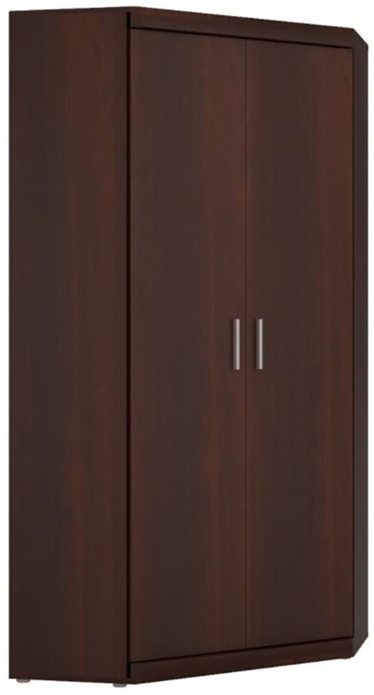 Eckkleiderschrank IMPERIAL 93x93cm Schlafzimmerschrank 2-türig Nussbaum Imperial Bild 1