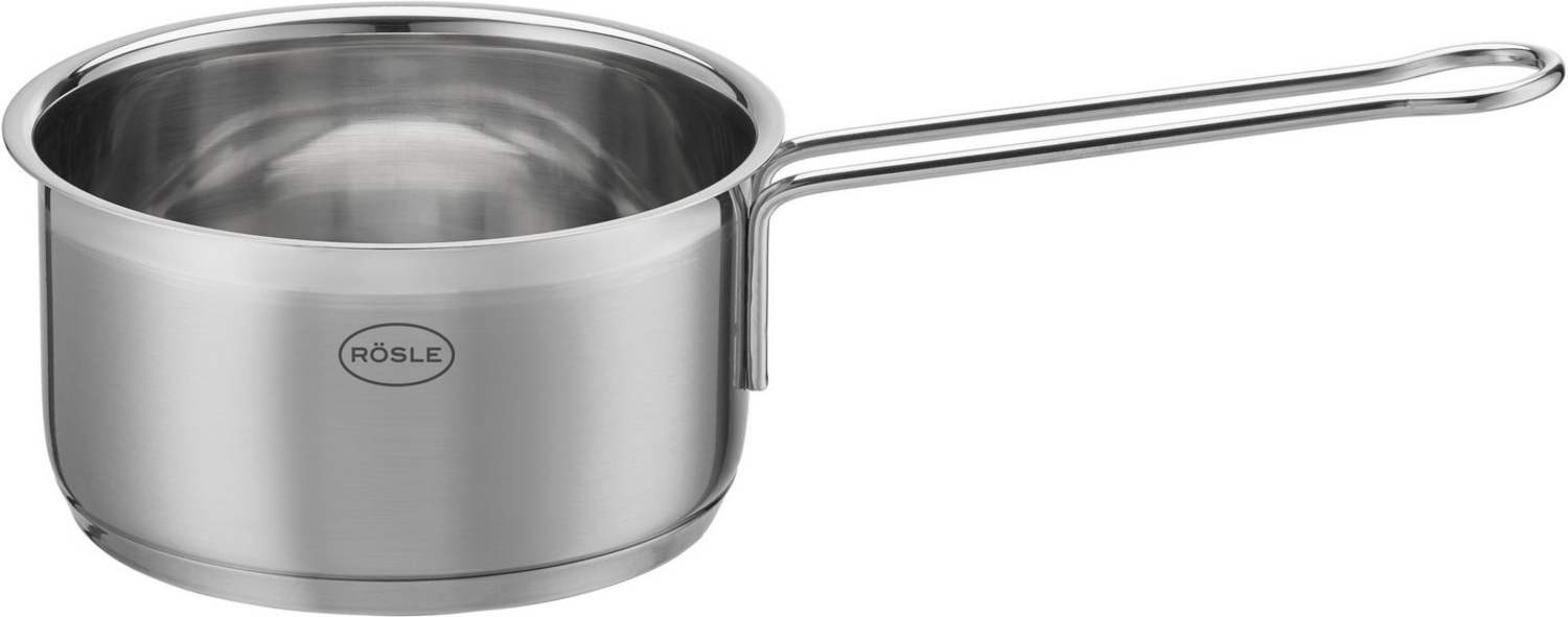 RÖSLE 'Elegance' Butter-/Saucenpfännchen, hochwertige Stielkasserolle für kleine Mengen, Edelstahl 18/10, induktionsgeeignet & spülmaschinengeeignet Bild 1