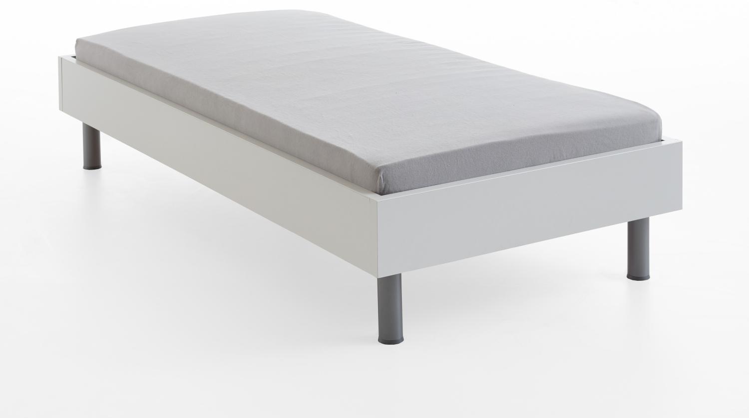 Bettgestell >Easy Beds< (BxHxT: 99x38x210 cm) in weiß - 99x38x210cm (BxHxT) Bild 1