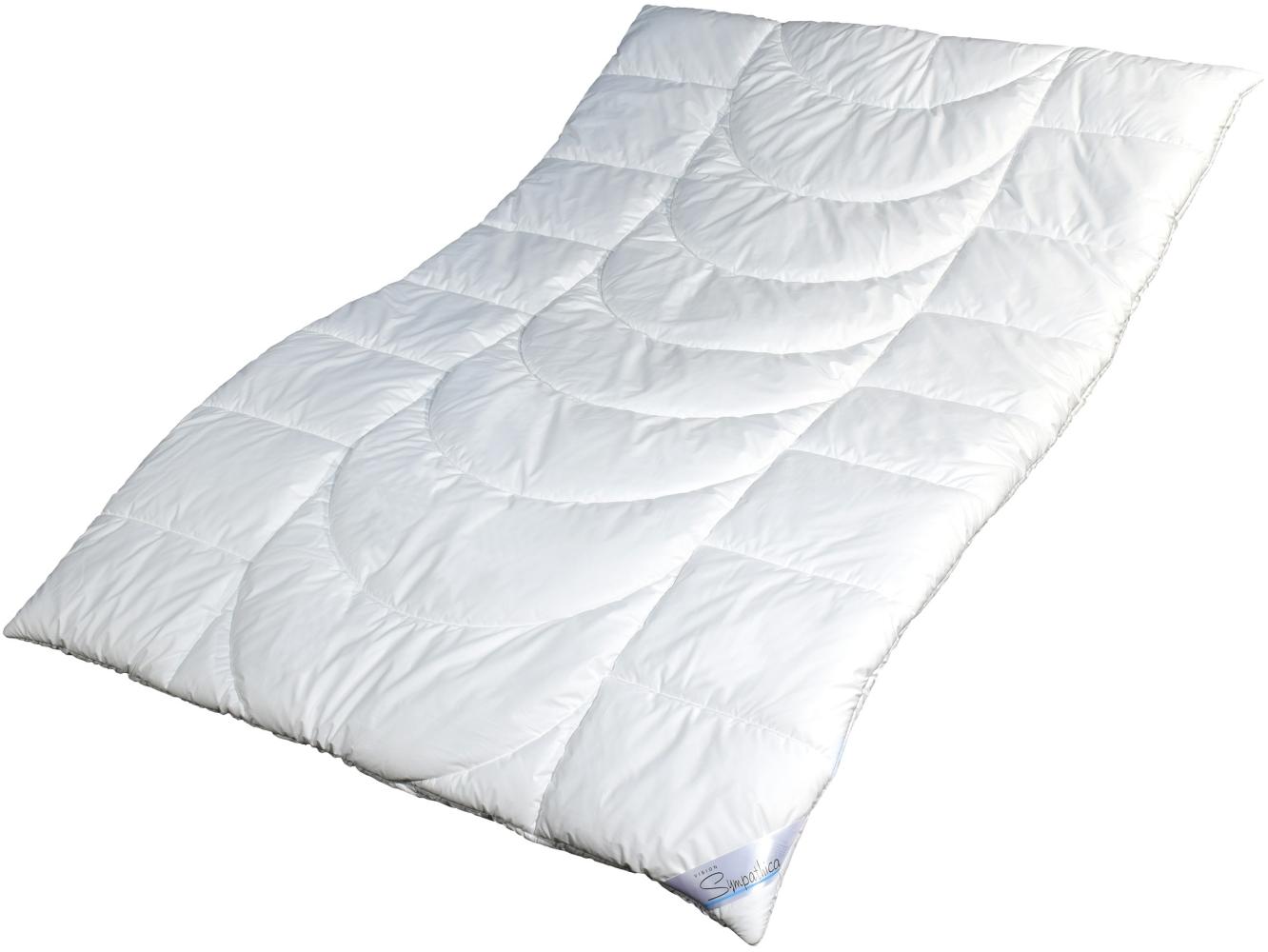 Sympathica Vision Sommerbett Sommerdecke 155x220 cm 450g Batist mit Aloe Vera Bild 1