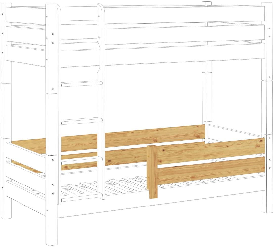 Kindersicherung Rausfallschutz für Etagenbetten, untere Liegefläche Bild 1