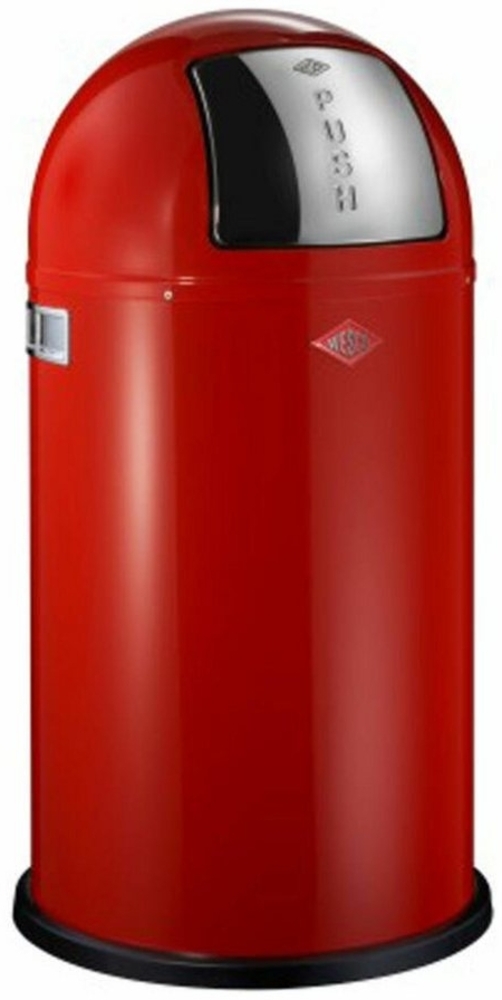 Wesco 'Pushboy' Mülleimer, rot, 50 L Bild 1