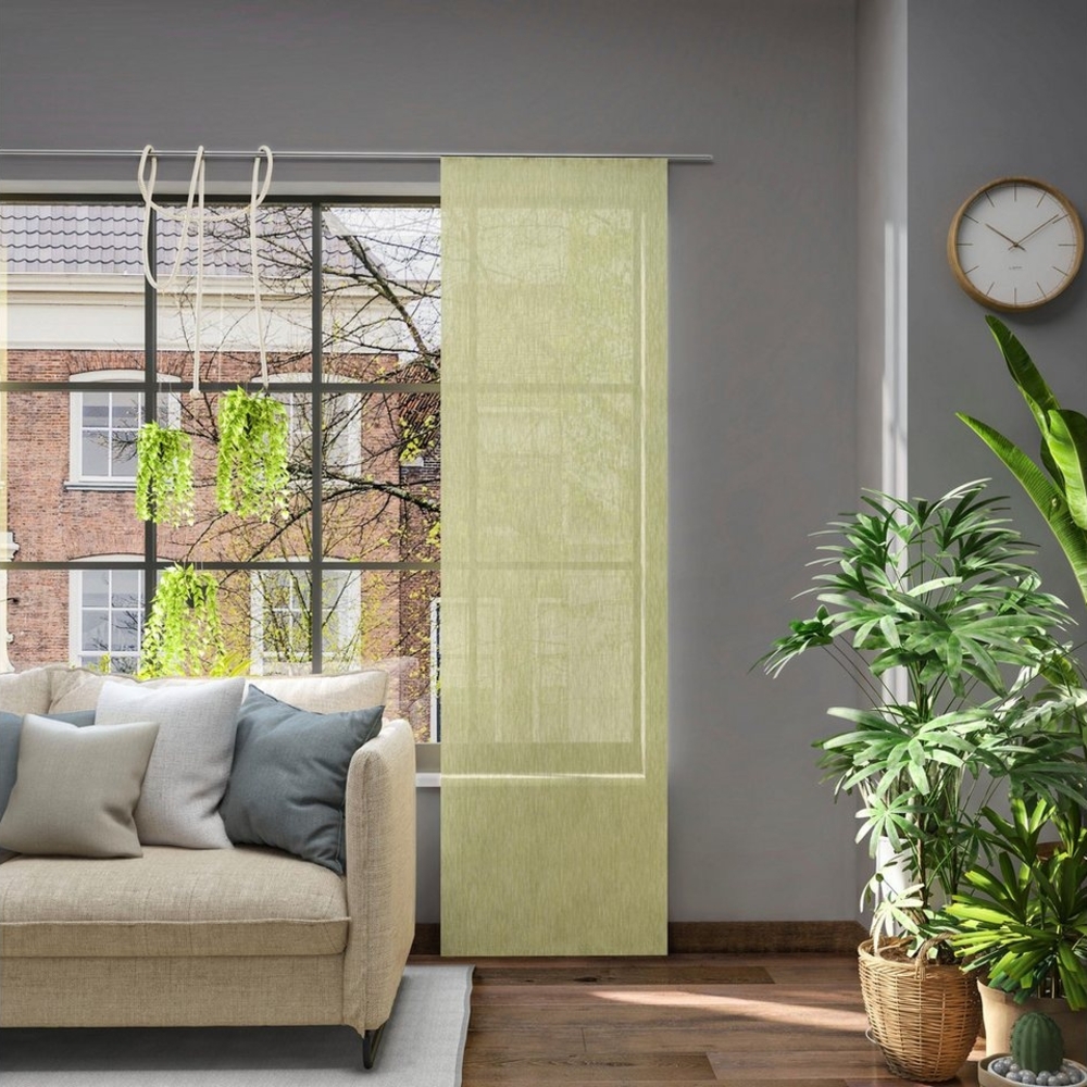 Neutex for you! Schiebegardine Libre-ECO, Paneelwagen (1 St), halbtransparent, Jacquard, nach Maß Bild 1