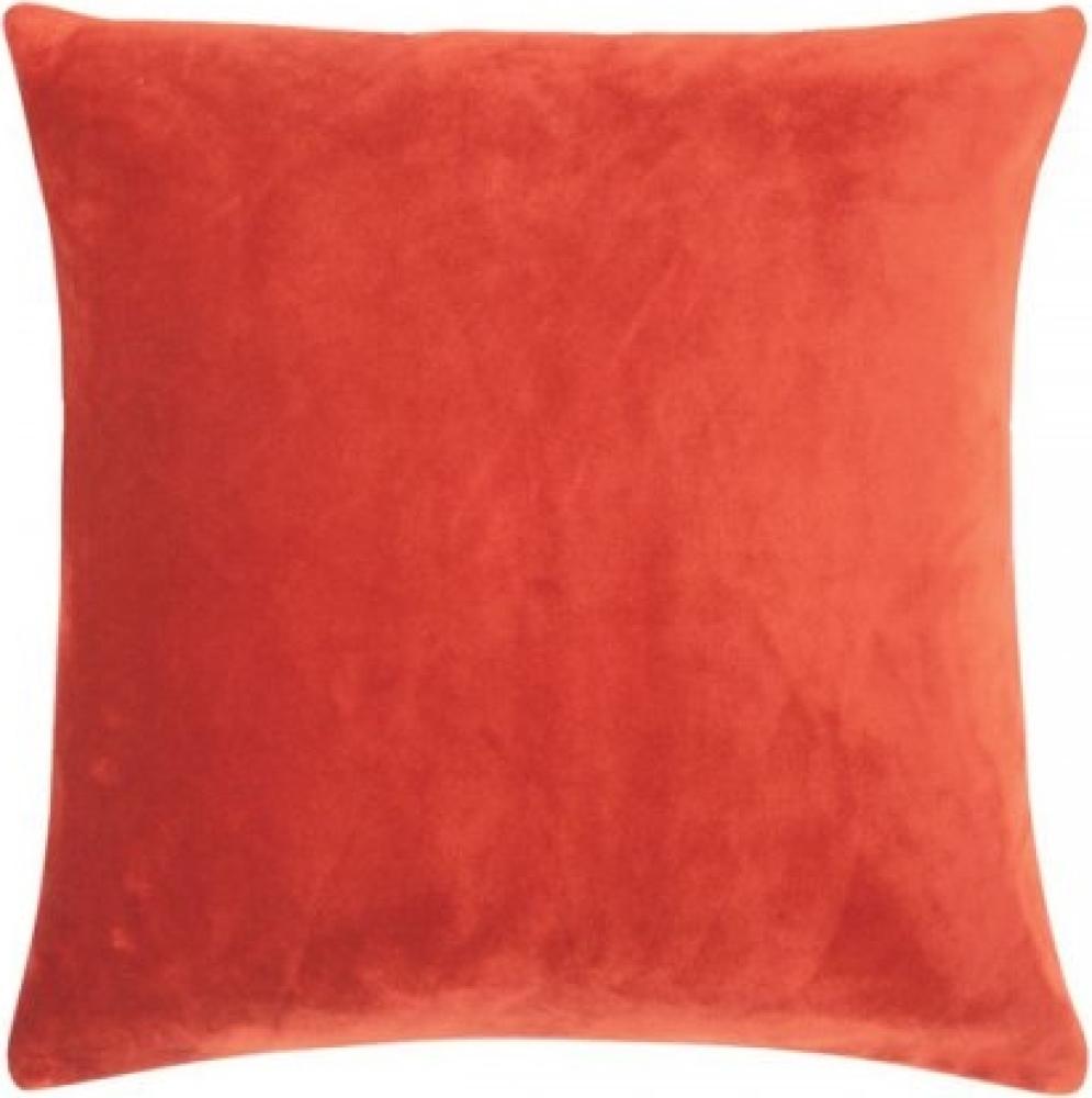 PAD Kissenhülle Samt Smooth Orange (40x40cm) 10424-O40-4040 Bild 1