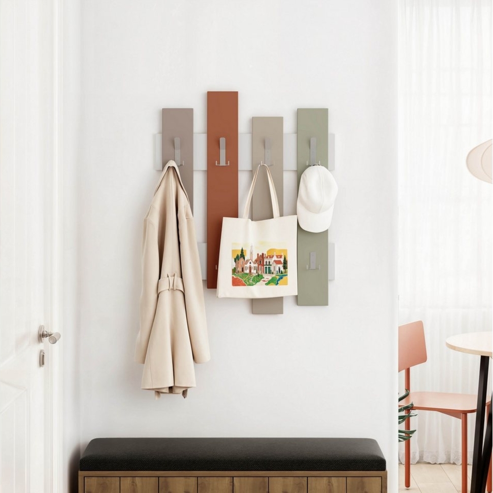 Decortie Wandgarderobe Wave, Aufhänger/ Hänger, 64 x 4 x 81 cm Bild 1