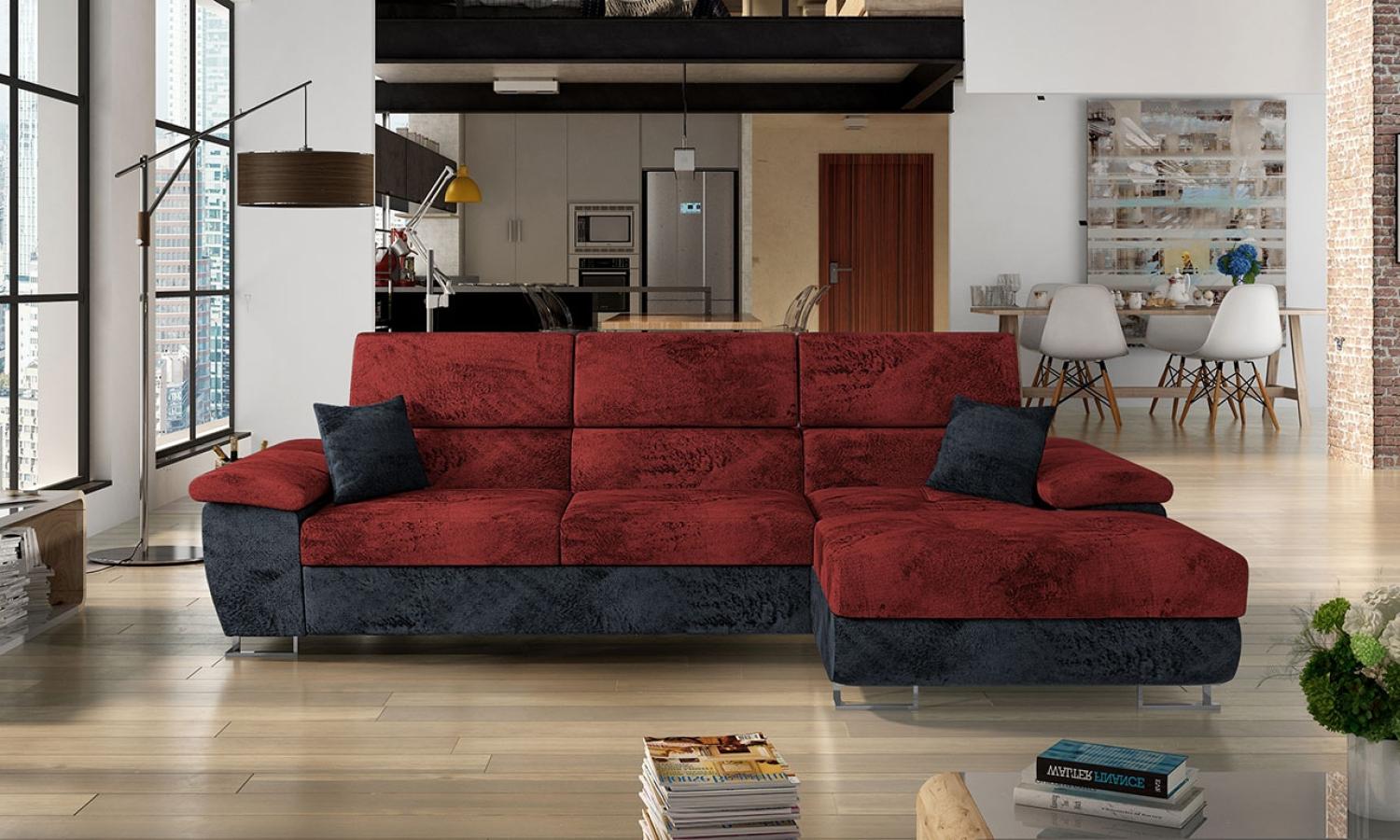 Ecksofa Cotere Mini Premium, Seite: Rechts, Farbe: Sorriso 01 + Sorriso 12 + Sorriso 01 Bild 1