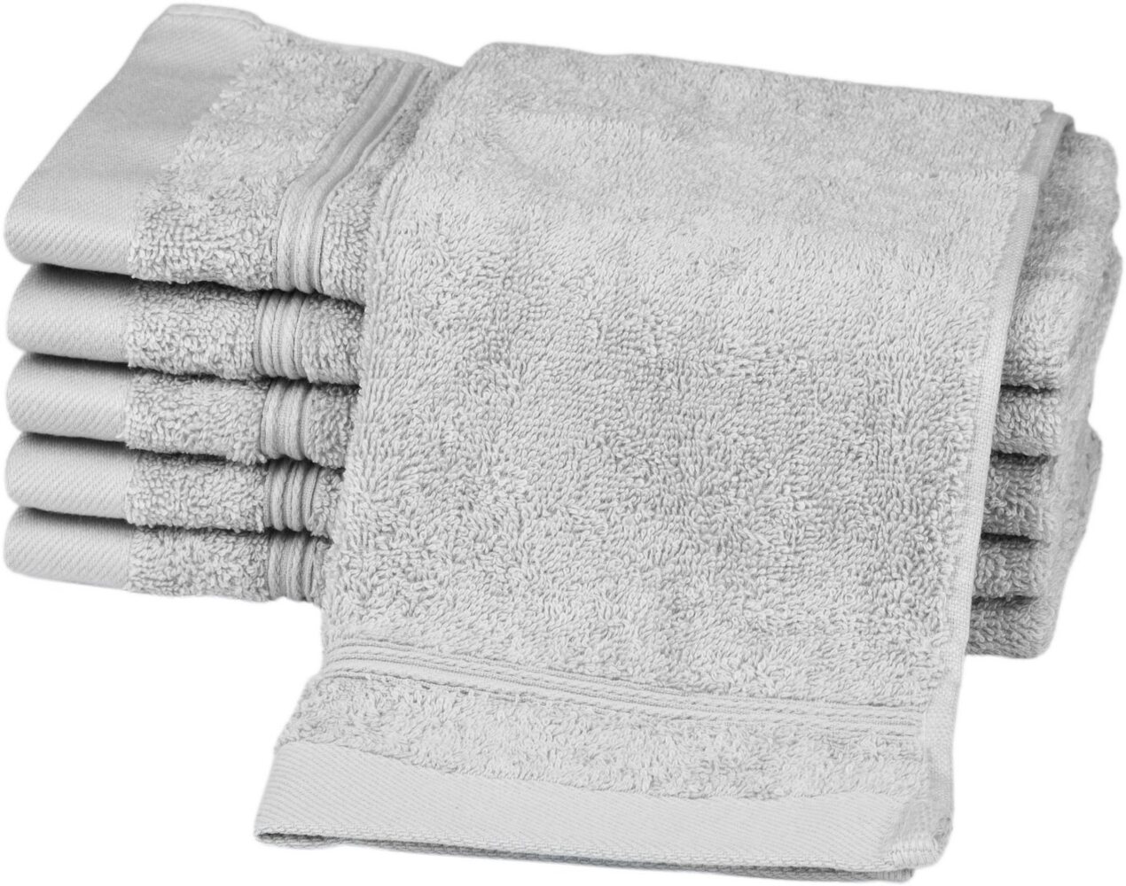 ROSS Gästehandtücher Rubin, Frottier (Packung, 6-St), 100% Baumwolle Bild 1