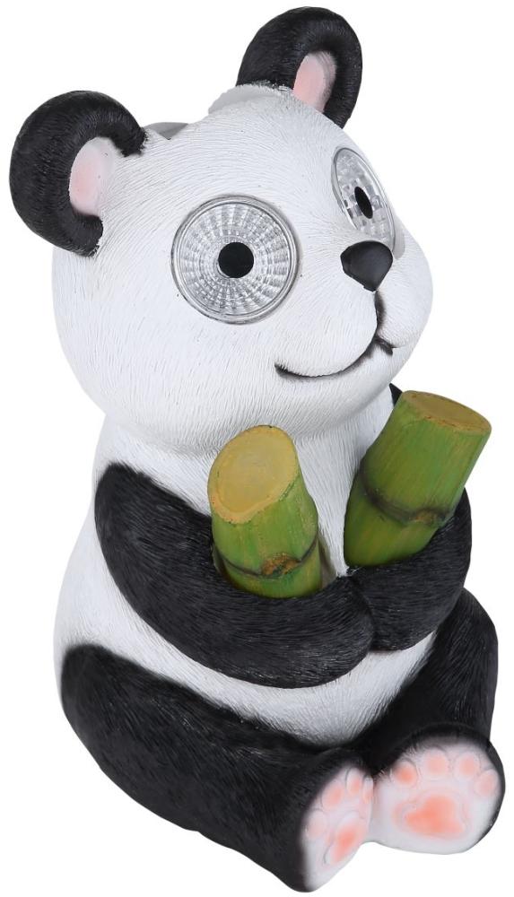 GLOBO Solarleuchte Garten Panda Bär Figur Solarlampe Außen Leuchte Solar 33876 Bild 1